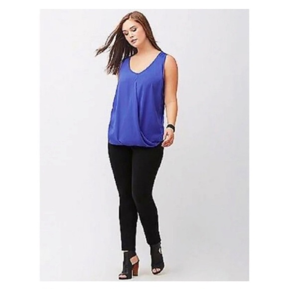 LANE BRYANT Royal Blue Tank Top - Picture 1 of 6